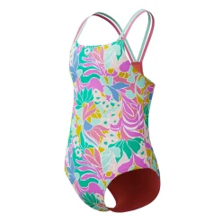 Print Strappy - Girls' One-Piece Swimsuit