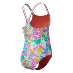 Print Strappy - Girls' One-Piece Swimsuit