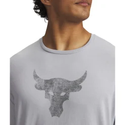 Project Rock Brahma Bull - Men's Long-Sleeved Shirt