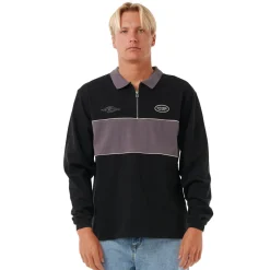 Quest Rugby - Men's Long-Sleeved Polo