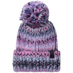 Rainbow - Junior Tuque with Pompom