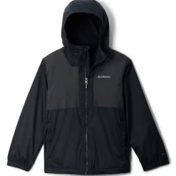 Rainy Trails II - Junior Fleece-Lined Hooded Jacket