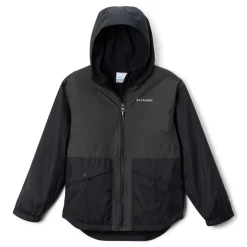 Rainy Trails II - Junior Fleece-Lined Hooded Jacket