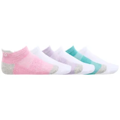 Rise No Show (Pack of 6 pairs) - Girls' Ankle Socks