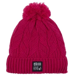 Rose - Girls' Knit Tuque with Pompom