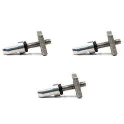 SAP-PLAT2 (Pack of 3) - Screws and Plates for Paddleboard (SUP) Fins