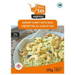 Shrimp Curry with Rice - Freeze-Dried Camping Food Meal