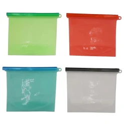 Silibag 04 (Pack of 4) - Eco-Friendly Reusable Food Bags