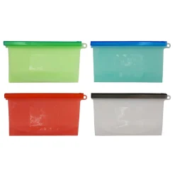 Silibag 03 (Pack of 4) - Eco-Friendly Reusable Food Bags