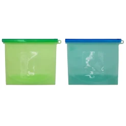 Silibag 02 (Pack of 2) - Eco-Friendly Reusable Food Bags