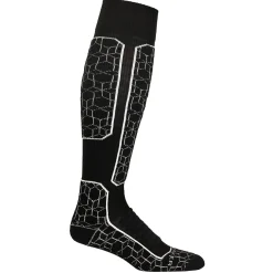 Ski+ Over The Calf Alpine Geo Medium - Men's Cushioned Ski Socks