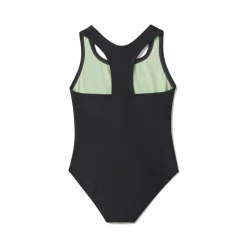 Solid Racerback - Girls' One-Piece Swimsuit