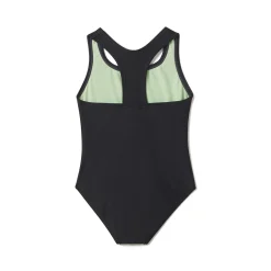 Solid Racerback - Girls' One-Piece Swimsuit