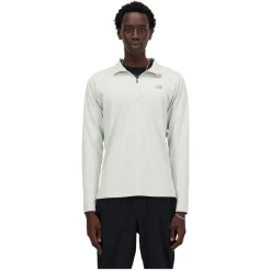Space Dye - Men's Quarter-Zip Training Long-Sleeved Shirt