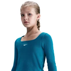 Sportswear - Girls' Athletic Long-Sleeved Shirt