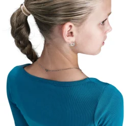 Sportswear - Girls' Athletic Long-Sleeved Shirt
