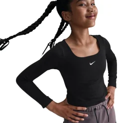 Sportswear - Girls' Athletic Long-Sleeved Shirt