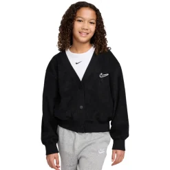 Sportswear Cozy - Girls' Fleece Cardigan