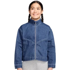 Sportswear Windrunner - Girls' Denim Jacket