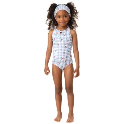 S26S18-02-2 - Little Girls' One-Pice Swimsuit