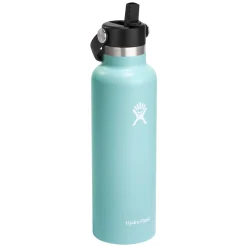 Standard Mouth Flex Straw 21 oz - Insulated Bottle with Retractable Straw Cap