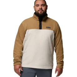 Steens Mountain II (Plus Size) - Men's Half-Snap Sweater