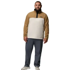 Steens Mountain II (Plus Size) - Men's Half-Snap Sweater