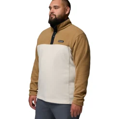 Steens Mountain II (Plus Size) - Men's Half-Snap Sweater