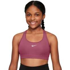 Swoosh - Girls' Sports Bra