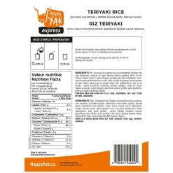 Teryaki Rice - Freeze-Dried Camping Food Meal