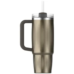 The Quencher H2.O Fluted 30 oz - Insulated Tumbler with Straw Lid