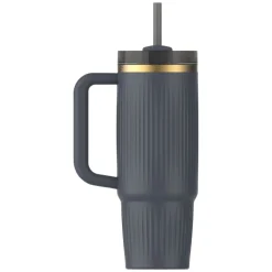 The Quencher H2.O Fluted 30 oz - Insulated Tumbler with Straw Lid