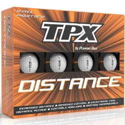 TPX Distance - Box of 12 Golf Balls