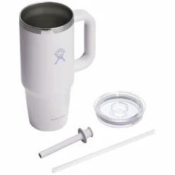 Travel 24 oz - Insulated Tumbler with Handle and Straw