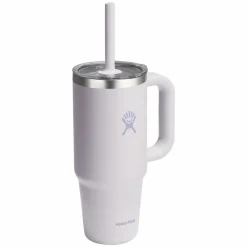 Travel 24 oz - Insulated Tumbler with Handle and Straw