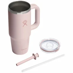 Travel 24 oz - Insulated Tumbler with Handle and Straw