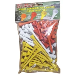 Value Pack - Wood Golf Tees