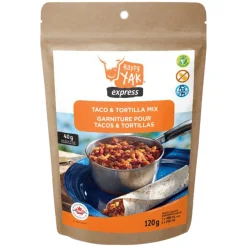 Vegetarian Taco & Tortilla Mix - Freeze-Dried Camping Food Meal