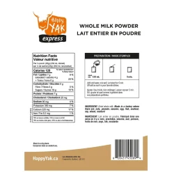 Whole Milk Powder - Dehydrated Camping Nutrition