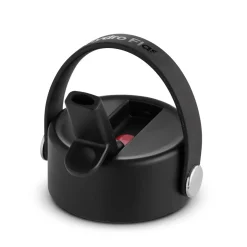 Wide Mouth Flex Straw - Cap with Retractable Straw